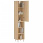vidaXL Aparador de madera contrachapada roble Sonoma 34,5x34x180 cm vidaXL Aparador de madera contrachapada roble Sonoma 34,5x34x180 cm