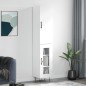vidaXL Aparador alto madera contrachapada blanco 34,5x34x180 cm vidaXL Aparador alto madera contrachapada blanco 34,5x34x180 cm