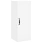 vidaXL Aparador alto madera contrachapada blanco 34,5x34x180 cm vidaXL Aparador alto madera contrachapada blanco 34,5x34x180 cm