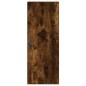 vidaXL Aparador de madera contrachapada roble ahumado 34,5x34x180 cm vidaXL Aparador de madera contrachapada roble ahumado 34,5x34x180 cm