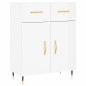 vidaXL Aparador alto madera contrachapada blanco brillo 69,5x34x180 cm vidaXL Aparador alto madera contrachapada blanco brillo 69,5x34x180 cm