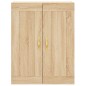 vidaXL Aparador alto madera contrachapada color roble 69,5x34x180 cm vidaXL Aparador alto madera contrachapada color roble 69,5x34x180 cm