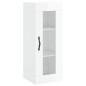 vidaXL Aparador alto madera contrachapada blanco brillo 34,5x34x180 cm vidaXL Aparador alto madera contrachapada blanco brillo 34,5x34x180 cm