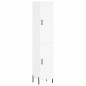 vidaXL Aparador alto madera contrachapada blanco 34,5x34x180 cm vidaXL Aparador alto madera contrachapada blanco 34,5x34x180 cm