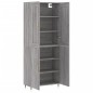 vidaXL Aparador alto madera contrachapada gris sonoma 69,5x34x180 cm vidaXL Aparador alto madera contrachapada gris sonoma 69,5x34x180 cm