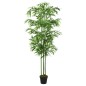 vidaXL Árbol de bambú artificial con 384 hojas verde 120 cm vidaXL Árbol de bambú artificial con 384 hojas verde 120 cm