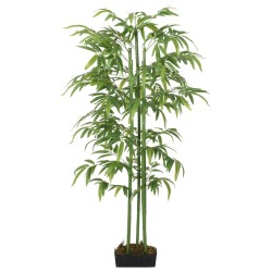 vidaXL Árbol de bambú artificial con 576 hojas verde 150 cm