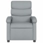 vidaXL Sillón reclinable de tela gris claro vidaXL Sillón reclinable de tela gris claro