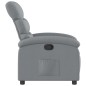 vidaXL Sillón reclinable de tela gris claro vidaXL Sillón reclinable de tela gris claro
