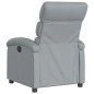 vidaXL Sillón reclinable de tela gris claro vidaXL Sillón reclinable de tela gris claro