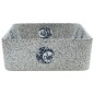 vidaXL Lavabo de encimera rectangular cerámica multicolor 46x35,5x13cm vidaXL Lavabo de encimera rectangular cerámica multicolor 46x35,5x13cm