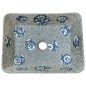 vidaXL Lavabo de encimera rectangular cerámica multicolor 46x35,5x13cm vidaXL Lavabo de encimera rectangular cerámica multicolor 46x35,5x13cm