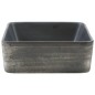 vidaXL Lavabo encimera rectangular cerámica negro marrón 46x35,5x13 cm vidaXL Lavabo encimera rectangular cerámica negro marrón 46x35,5x13 cm