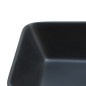 vidaXL Lavabo encimera rectangular cerámica negro marrón 46x35,5x13 cm vidaXL Lavabo encimera rectangular cerámica negro marrón 46x35,5x13 cm