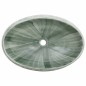 vidaXL Lavabo sobre encimera ovalado cerámica verde 59x40x15 cm vidaXL Lavabo sobre encimera ovalado cerámica verde 59x40x15 cm