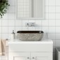vidaXL Lavabo encimera rectangular cerámica gris negro 48x37,5x13,5 cm vidaXL Lavabo encimera rectangular cerámica gris negro 48x37,5x13,5 cm