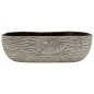 vidaXL Lavabo encimera rectangular cerámica gris negro 48x37,5x13,5 cm vidaXL Lavabo encimera rectangular cerámica gris negro 48x37,5x13,5 cm