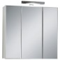 FMD Armario de baño con espejo blanco 70x19x67,6 cm FMD Armario de baño con espejo blanco 70x19x67,6 cm