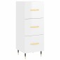 vidaXL Aparador alto madera contrachapada blanco brillo 34,5x34x180 cm vidaXL Aparador alto madera contrachapada blanco brillo 34,5x34x180 cm