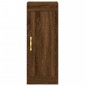 vidaXL Aparador alto madera contrachapada roble marrón 34,5x34x180 cm vidaXL Aparador alto madera contrachapada roble marrón 34,5x34x180 cm