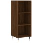 vidaXL Aparador alto madera contrachapada roble marrón 34,5x34x180 cm vidaXL Aparador alto madera contrachapada roble marrón 34,5x34x180 cm