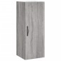 vidaXL Aparador alto madera contrachapada gris Sonoma 34,5x34x180 cm vidaXL Aparador alto madera contrachapada gris Sonoma 34,5x34x180 cm