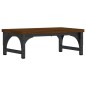 vidaXL Soporte de pantalla madera ingeniería marrón roble 37x23x14 cm vidaXL Soporte de pantalla madera ingeniería marrón roble 37x23x14 cm