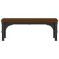 vidaXL Soporte de pantalla madera ingeniería marrón roble 37x23x14 cm vidaXL Soporte de pantalla madera ingeniería marrón roble 37x23x14 cm