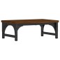 vidaXL Soporte de pantalla madera ingeniería marrón roble 37x23x14 cm vidaXL Soporte de pantalla madera ingeniería marrón roble 37x23x14 cm