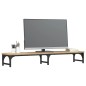 vidaXL Soporte pantalla madera ingeniería roble Sonoma 105x23x15,5 cm