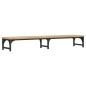 vidaXL Soporte pantalla madera ingeniería roble Sonoma 105x23x15,5 cm