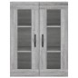 vidaXL Aparador alto madera contrachapada gris sonoma 69,5x34x180 cm vidaXL Aparador alto madera contrachapada gris sonoma 69,5x34x180 cm