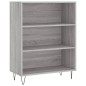 vidaXL Aparador alto madera contrachapada gris sonoma 69,5x34x180 cm vidaXL Aparador alto madera contrachapada gris sonoma 69,5x34x180 cm