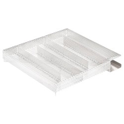 vidaXL Generador de humo frío 5 cámaras acero inoxidable 27 cm