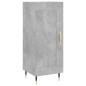 vidaXL Aparador de madera contrachapada gris hormigón 34,5x34x180 cm vidaXL Aparador de madera contrachapada gris hormigón 34,5x34x180 cm