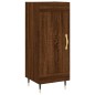 vidaXL Aparador alto madera contrachapada roble marrón 34,5x34x180 cm vidaXL Aparador alto madera contrachapada roble marrón 34,5x34x180 cm