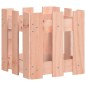 vidaXL Jardinera con diseño de valla madera maciza Douglas 30x30x30 cm vidaXL Jardinera con diseño de valla madera maciza Douglas 30x30x30 cm