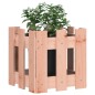 vidaXL Jardinera con diseño de valla madera maciza Douglas 30x30x30 cm vidaXL Jardinera con diseño de valla madera maciza Douglas 30x30x30 cm