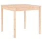 vidaXL Mesa y sillas de jardín 3 piezas madera maciza de pino