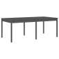 vidaXL Juego de comedor de jardín 17 piezas madera maciza pino gris vidaXL Juego de comedor de jardín 17 piezas madera maciza pino gris