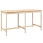 vidaXL Set de mesa y taburetes altos jardín 9 pzas madera maciza pino vidaXL Set de mesa y taburetes altos jardín 9 pzas madera maciza pino