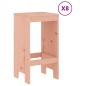 vidaXL Juego de muebles de jardín 9 pzas madera maciza abeto Douglas vidaXL Juego de muebles de jardín 9 pzas madera maciza abeto Douglas