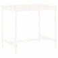 vidaXL Set de mesa y taburetes altos jardín 5 pzas madera pino blanco vidaXL Set de mesa y taburetes altos jardín 5 pzas madera pino blanco