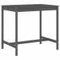 vidaXL Set de mesa y taburetes altos jardín 5 piezas madera pino gris vidaXL Set de mesa y taburetes altos jardín 5 piezas madera pino gris