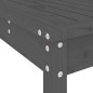 vidaXL Set de mesa y taburetes altos jardín 5 piezas madera pino gris vidaXL Set de mesa y taburetes altos jardín 5 piezas madera pino gris