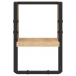 vidaXL Estante de pared con barra roble Sonoma 20x25x30 cm vidaXL Estante de pared con barra roble Sonoma 20x25x30 cm