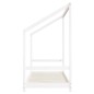 vidaXL Estructura de cama para niños madera pino blanco 2x(80x200) cm vidaXL Estructura de cama para niños madera pino blanco 2x(80x200) cm