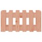 vidaXL Jardinera con diseño de valla madera maciza Douglas 60x30x30 cm