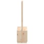 vidaXL Perchero con zapatero madera maciza de pino 113x40x157,5 cm vidaXL Perchero con zapatero madera maciza de pino 113x40x157,5 cm