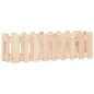 vidaXL Arriate elevado jardín con valla madera maciza pino 100x30x30cm vidaXL Arriate elevado jardín con valla madera maciza pino 100x30x30cm